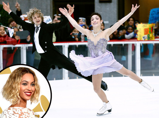 Charlie White, Meryl Davis, Beyonce Charlie White, Meryl Davis, Beyonce